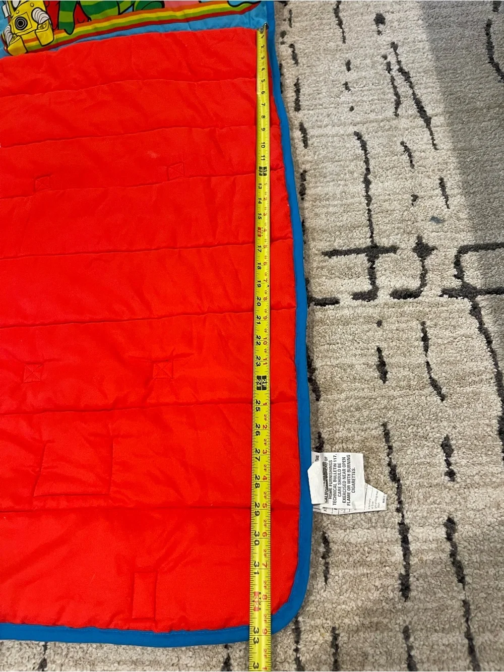 Vintage Yo Gabba Gabba! Toddler Kids School Nap Mat Travel Blanket Roll Up